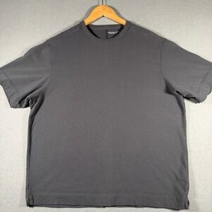 Abercrombie & Fitch Premium Essentials Mens Large Grey Boxy Back Seam T-Shirt